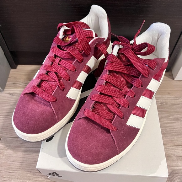 adidas Other - Adidas Campus 00s Men’s Adidas Sneakers - US Size 9, Brand New (Maroon/White)